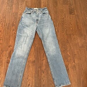 Abercrombie and Fitch straight leg jeans!